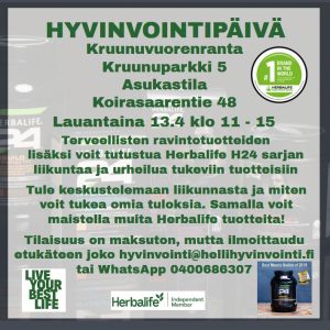 Read more about the article HYVINVOINTIPÄIVÄ