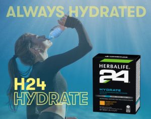 Read more about the article Herbalife H24 Hydrate juomalla nesteytys kuntoon!