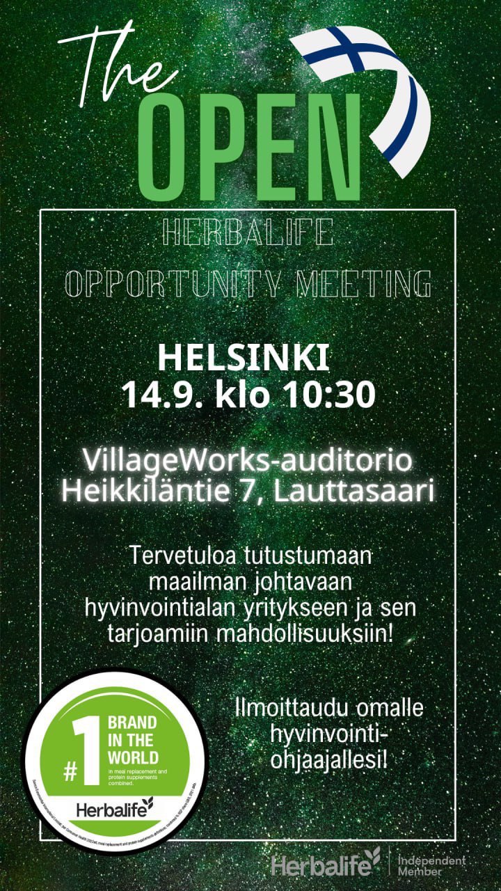Read more about the article Herbalife Opportunity Meeting