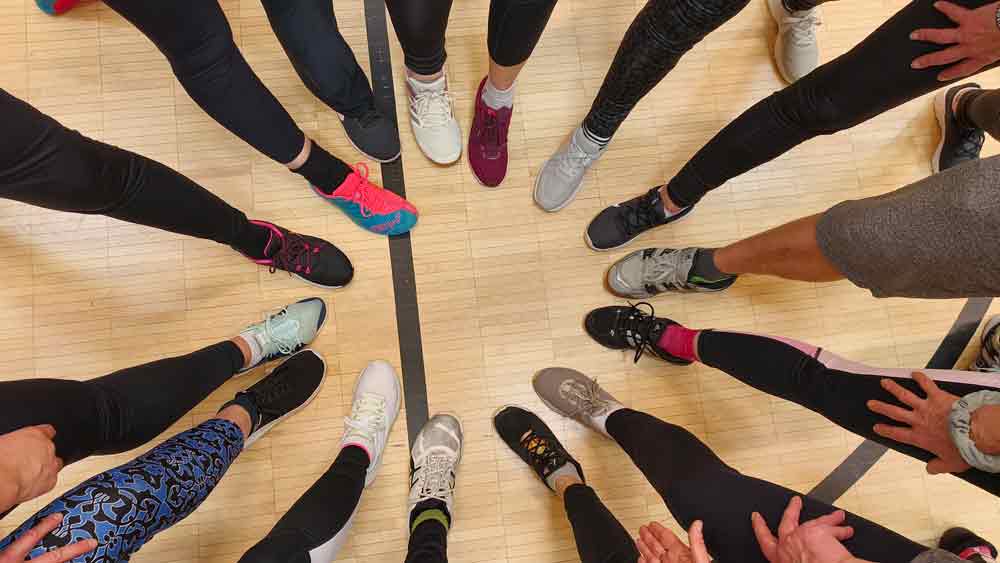 Helli Jumppasi jälleen isolla porukalla!