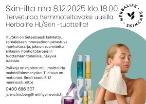 Read more about the article Herbalife HL/Skin ihonhoitoilta