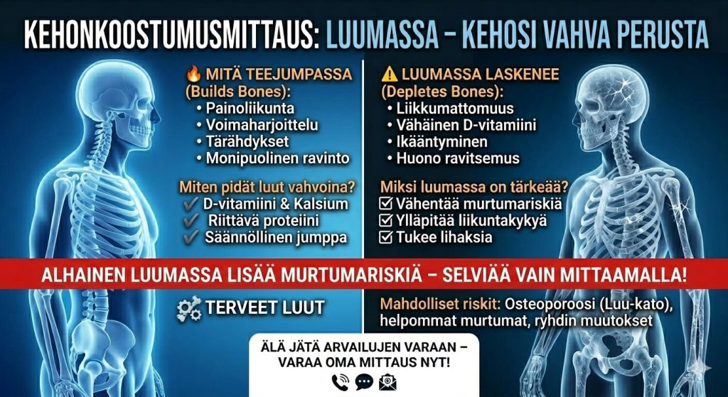 Luumassa – Miksi luusto on kehosi tärkein ja vahvin perusta?